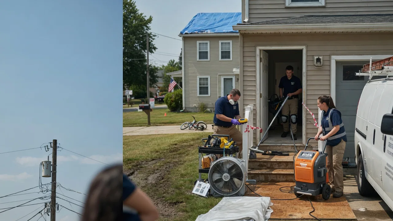 Water Damage Repair in Scotland, PA near me